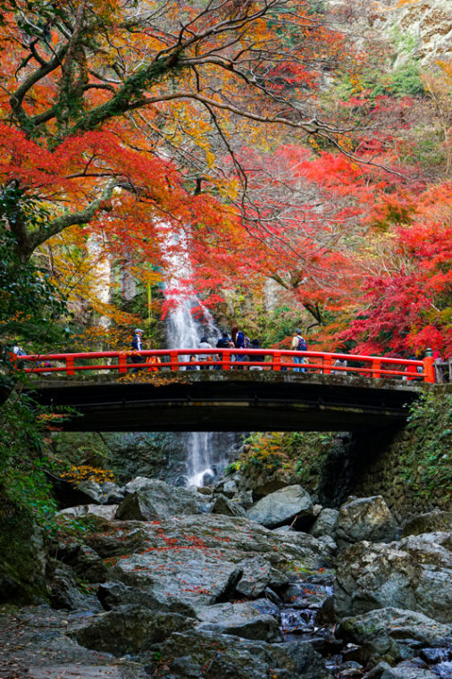 大阪のおすすめ絶景スポット「箕面大滝」