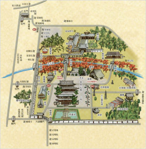 東福寺の境内図