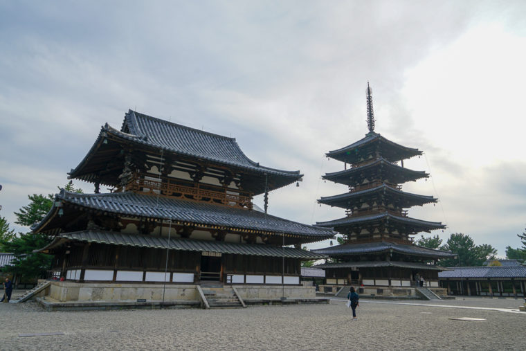 奈良の世界遺産「法隆寺」