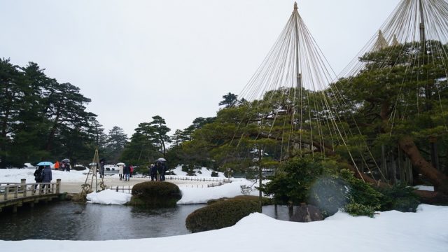 冬の金沢旅行｜兼六園