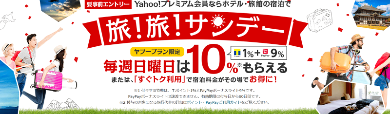 Yahoo!(ヤフー)トラベルのクーポン・キャンペーンまとめ