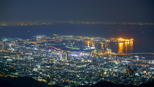 関西のおすすめ夜景「摩耶山掬星台」