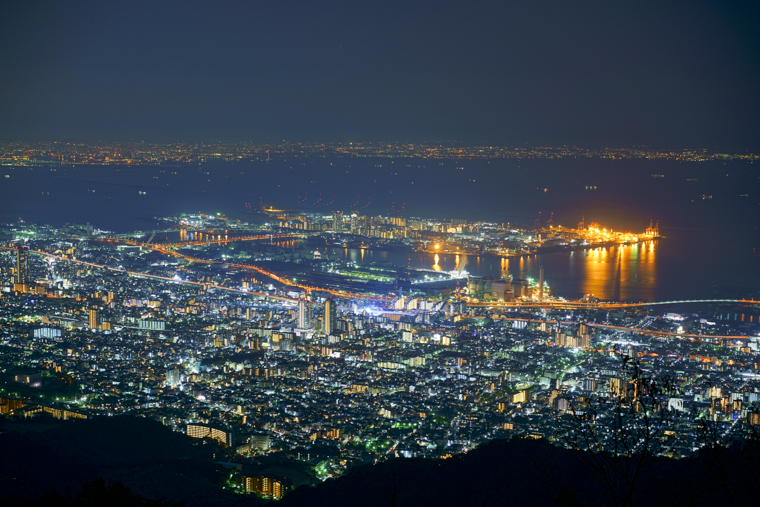 関西のおすすめ夜景「摩耶山掬星台」